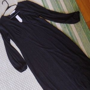 Women's XL Basic Black Dress